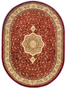 Makro Abra Oválný koberec YESEMEK 5071A červený Rozměr: 250x350 cm