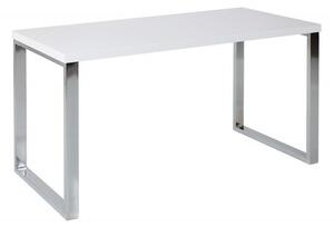 Stolek Pod Notebook - White Desk 120X60Cm Invicta Interior