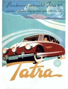Cedule Tatra 87 -160km/hod