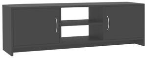 TV stolek černý 120 x 30 x 37,5 cm dřevotříska
