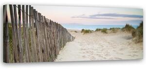 Obraz na plátně Pláž po západu slunce Rozměry: 90 x 30 cm