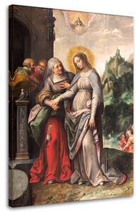 Obraz na plátně Navštívení sv. Alžběty Arancken Antverpy Rozměry: 40 x 60 cm