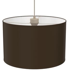 Lustr na lanku ARDEN 1xE27/15W/230V pr. 40 cm béžová/hnědá