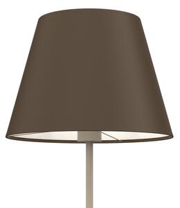 Stojací lampa ARDEN 1xE27/15W/230V béžová/hnědá