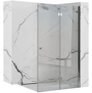 Rea - Sprchové dveře Fold N2 - chrom/transparentní - 100x190 cm - L/P