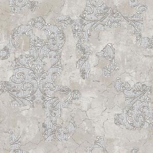 Luxusní šedo-béžová zámecká vliesová tapeta na zeď, 47706, Eterna, Parato