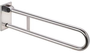 Bemeta Design HELP: Madlo, 813 mm, ve tvaru U, sklopné, odnímatelné, s aretací, s krytkou, nerez, lesk - 301507831