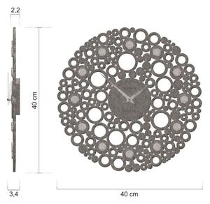 Designové hodiny 61-10-1-2 CalleaDesign Bollicine 40cm