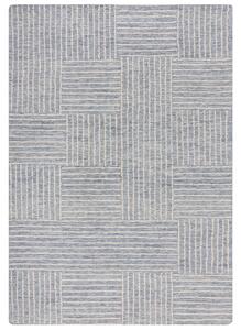 Flair Rugs Kusový koberec Memphis Abstract Check Blue - 80x150 cm
