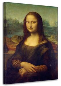Obraz na plátně Mona Lisa - Leonardo da Vinci, reprodukce Rozměry: 40 x 60 cm, Provedení: Obraz na plátně