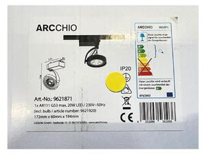 Arcchio - LED Bodové svítidlo do lištového systému RICK AR111 1xG53/13W/230V