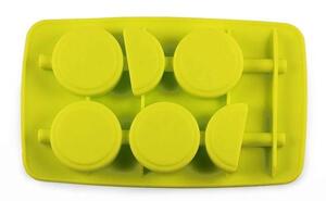 TORO Forma silikon na led s brčkem, citrón, zelená