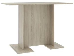 Jídelní stůl dub sonoma 110 x 60 x 75 cm dřevotříska