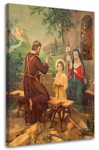 Obraz na plátně Svatá rodina Rozměry: 40 x 60 cm