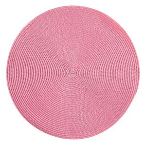 AMBIENTE Prostírání kulaté 38 cm - sv. růžová