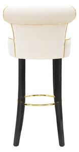 Mauro Ferretti Barová židle LUXY CREMA 46X48X96 cm