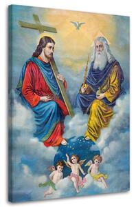 Obraz na plátně Svatá trojice Rozměry: 40 x 60 cm