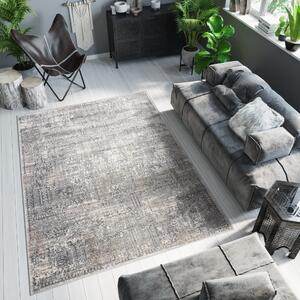 Designový moderní koberec se vzorem v hnědých odstínech Šířka: 120 cm | Délka: 170 cm