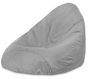 Sedací vak DROP XXL světle šedý