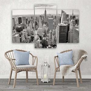 Obraz na plátně Pohled na Manhattan - 3 dílný Rozměry: 60 x 40 cm