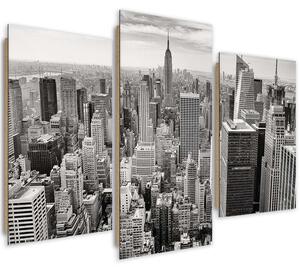 Obraz na plátně Pohled na Manhattan - 3 dílný Rozměry: 60 x 40 cm