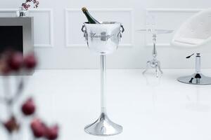 Chladič Šampaňského Champagne 75 cm Stříbrná Invicta Interior