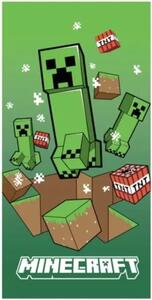 Carbotex osuška Minecraft Útok Creeperů 70x140 cm