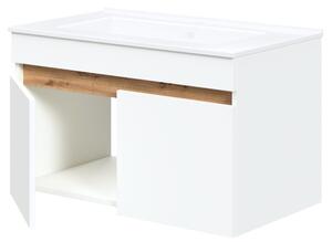 Skříňka pod umyvadlo Puresa 80 cm, bílá