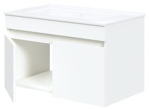 Skříňka pod umyvadlo Puresa 80 cm, bílá