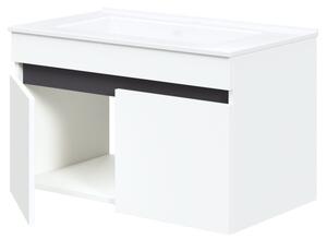 Skříňka pod umyvadlo Puresa 80 cm, bílá