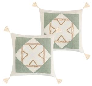 Bellatex Povláček PERU SET 2ks 40x40 cm Natur 10