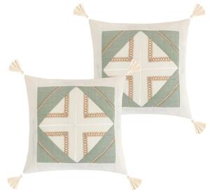 Bellatex Povláček PERU SET 2ks 40x40 cm Natur 11