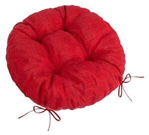 Bellatex Sedák LADA kulatý prošívaný průměr 40 cm Červená