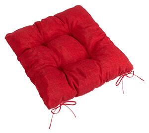 Bellatex Sedák LADA prošívaný 40x40 cm Červená