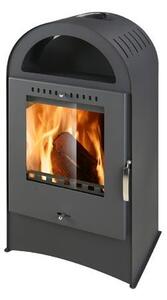 Kamna BASEL II,7kW,ČER,hv,pr.150mm