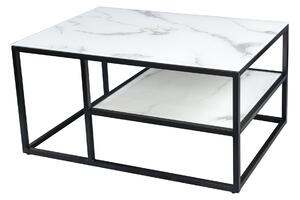 Konferenční stolek Elegan 90cm bílý Invicta Interior