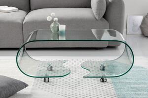 Konferenční stolek Fantome 90cm sklo Invicta Interior