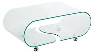Konferenční stolek Fantome 90cm sklo Invicta Interior