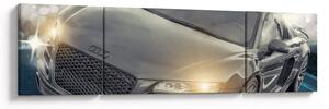 Obraz auta Audi - šedé (170x50 cm)