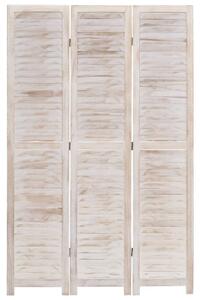 3dílný paraván 105 x 165 cm dřevo