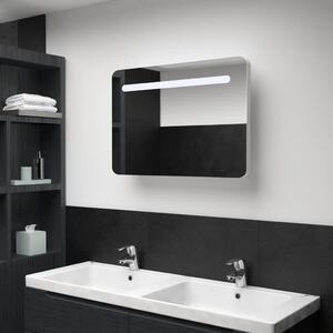 LED koupelnová skříňka se zrcadlem 80 x 9,5 x 55 cm