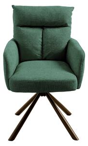 Retro židle Big George zelená otočná 360° Invicta Interior