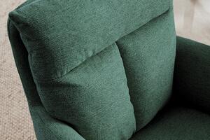 Retro židle Big George zelená otočná 360° Invicta Interior
