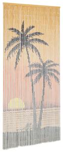 Dveřní závěs proti hmyzu bambus 90 x 200 cm
