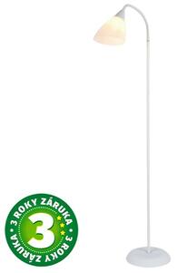 Stojací lampa Langadu 156 cm, na 1 žárovku E27 max 40W, bílá, 3 roky záruka