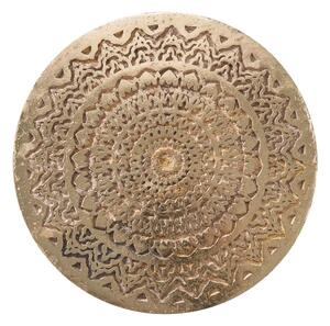 BALI Dekorační talíř ornamenty 30 cm - hnědá