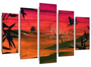 Gario Obraz Japonsko ve slunečním světle Velikost: 150 x 100 cm, Provedení: Panelový obraz