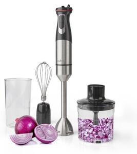 Nedis KAHB400CAL - Ruční mixér 4v1 800W/230V nerezová ocel