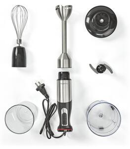 Nedis KAHB400CAL - Ruční mixér 4v1 800W/230V nerezová ocel