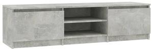 TV stolek betonově šedý 140 x 40 x 35,5 cm dřevotříska